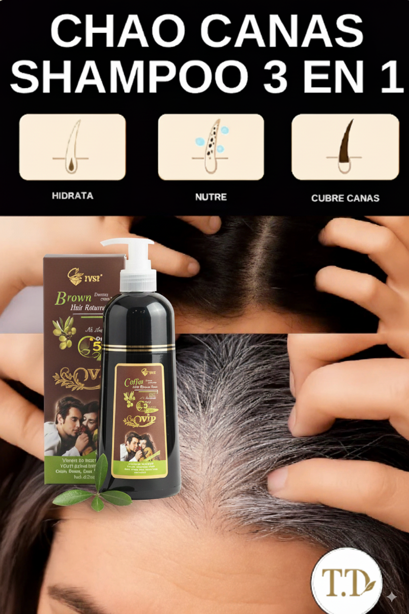 Shampoo Cubre Canas 400ml Ivsi Vip Original