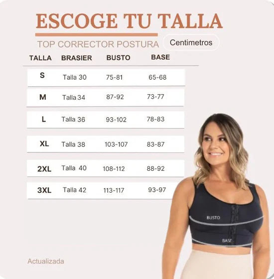 Brasier Corrector de Postura PostureLift™ – Soporte y Comodidad