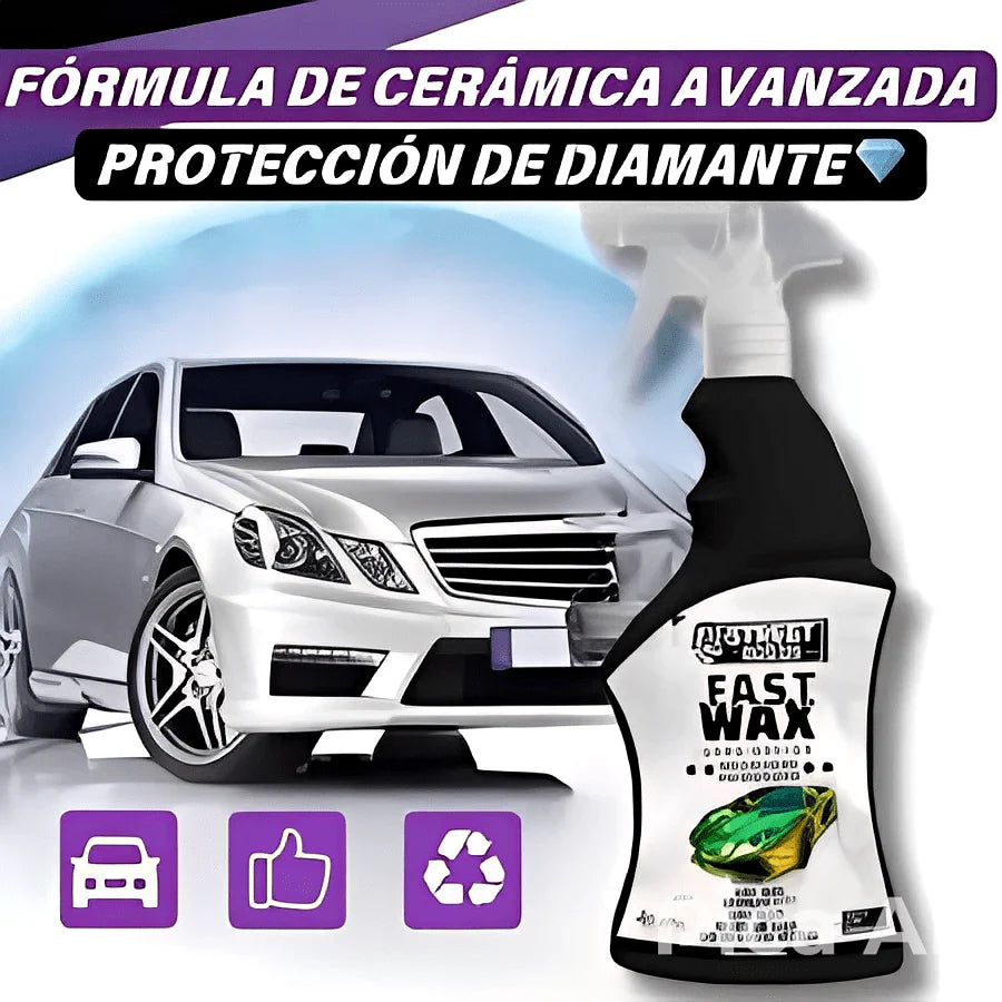 Porcelanizador FAST WAX™ Cera Auto 600 Ml